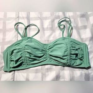 New Bikini Top~Split Strap~XL (12-14)~Light Green
